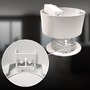 Bodová - BRI 7990016 LED vestavné / přisazené bodové svítidlo – pr.90mm, stmívatelné, 5W, 230V, teplá bílá, nastavitelné, bílá - BRILONER - foto 2