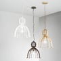 Kruhová - FAN I-URBAN-S40 BCO Závěsné svítidlo URBAN bílá, 1xE27, 40 x 150 cm - FANEUROPE - foto 2