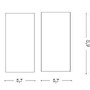 Downlight - ILUX 206042 NITRO 10W SQUARE NERO - IDEALLUX - foto 2
