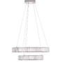 Kruhová - NV 9333068 Závěsné svítidlo AURELIA chromovaný kov a křišťál LED 46W 230V 3500K IP20 stmívatelné - NOVA LUCE - foto 2