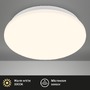 Kruhová - BRILO 3897016 LED stropní svítidlo s čidlem, 26 cm, 12W, 1190lm, bílé - BRILONER - foto 2