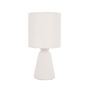 Stolní lampy dekorační - NV 9577162 Stolní lampa ZERO bílá sádra a bílé stínidlo E14 1x5W 230V IP20 bez žárovky - NOVA LUCE - foto 2