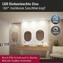 Koupelnová - P 92411 LED vestavné svítidlo Zina IP65 5W / 8W 230V stmívatelné 2700 - 4000K bílá mat - PAULMANN - foto 2