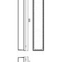 Podélná - OS SYL51425 SYLVIA 2 X4 stropní/nástěnné skleněné svítidlo bílá IP44 3000 K 18W LED - OSMONT - foto 2