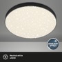 Kruhová - BRI 7075415 LED stropní svítidlo hvězdné nebe, pr. 38,7 cm, 24,5 W, černá (starý kód: BRI 7075-415) - BRILONER - foto 2