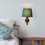 Dekorativní - FARO 20301-94 SAVOY nástěnná lampa, černá/zelená - FARO - foto 2
