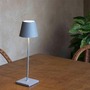 Na stůl - FARO 70777 TOC 380 šedá přenosná stolní lampa - FARO - foto 2
