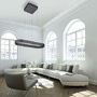 Podélná - PN 2688-18 LED závěsné svítidlo Q-STRETTO, černá, s dálkovým ovladačem, ZigBee, 2700-5000K - PAUL NEUHAUS - foto 2