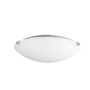 Plafoniéry - NV 600402 Stropní svítidlo ANCO matné bílé sklo chromovaný kov E27 2x12W - NOVA LUCE - foto 2