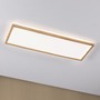 Hranatá - P 71036 LED Panel Atria Shine Backlight IP44 hranaté 580x200mm 22W 4000K design dřevo - PAULMANN - foto 2