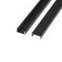 LED materiál a řízení - LED profil Mikro 2 černý - foto 2