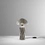 Stolní lampy dekorační - FAN I-TANZANIA-L Stolní lampa Tanzania (černá keramika) 1 x E14, max 25 W, pr. 20 x V 32,1 cm - FANEUROPE - foto 2