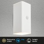 Nástěnná - BRI 3788016 Kuni LED venkovní nástěnné svítidlo, pohybové čidlo, soumrakový senzor, nabíjecí - BRILONER - foto 2