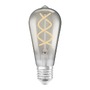 E27 - RED G13581 OSRAM Vintage Edison SPIRAL kouřová 230V E27 LED EQ25 1800K - DESIGN RENDL - foto 2
