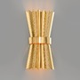 Nepřímé osvětlení - HVLG 311-12-CE Nástěnné svítidlo MOXY kov zlatá E14 2x60W - HUDSON VALLEY (Corbettt) - foto 2