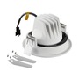 Kruhová - LA 1009500 NUMINOS® MOVE S Stropní vestavné svítidlo, 2700 K, 40°, IP20, kulaté, bílé - BIG WHITE (SLV) - foto 2