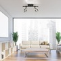Bodová - LD 12075-18 LED stropní svítidlo černé Smarthome stmívatelné dálkový ovladač s aplikací Tuya RGB/2700-5000K - JUST LIGHT - foto 2