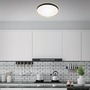 Kruhová - BRI 3443215 LED stropní svítidlo, pr. 35,5 cm, 18 W, černá-bílá (starý kód: BRI 3443-215) - BRILONER - foto 2
