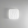 Hranatá - FAN I-WAVE-PL33 Stropní LED svítidlo WAVE bílá, 18 W, 1815 lm, CCT, 33 x 8,5 x 33 cm - FANEUROPE - foto 2
