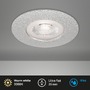 Kruhová - BRI 7046-014 LED vestavné svítidlo, pr. 9 cm, 5 W, matný chrom - BRILONER - foto 2