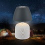 Stolní lampy dekorační - BRILO 7593015 Cera stolní lampa - 2,5W, 200lm, bezdrátová, IP44, LED, stmívatelná, teplá bílá, šedá/antracit - BRILO - foto 2