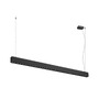 Podélná - LA 1010514 GLENOS® PRO závěsné svítidlo, 1, 5 m, DALI, UGR16, délka závěsu 210 cm, 3000K, 75°, černá - BIG WHITE (SLV) - foto 2