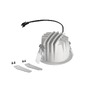 Kruhová - LA 1009449 NUMINOS® S Stropní vestavné svítidlo, 2700 K, 55°, IP20, kulaté, bílé - BIG WHITE (SLV) - foto 2