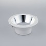 Kruhová - FAN INC-MACK-25C Zápustné svítidlo LED Mack, bílé/chrom, polykarbonát, 25 W, 3050 lm, 3000 K, 23 x 23 x 10,2 cm - FANEUROPE - foto 2