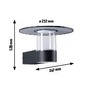 Nástěnná - P 94834 LED venkovní nástěnné svítidlo Sienna pohybové čidlo HF senzor IP44 212mm 3000K 9 / 1x3W 230V antracit hliník - PAULMANN - foto 2