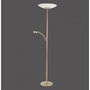 Stojací lampy - PN 655-60 ALFRED LED stojací svítidlo, matná mosaz, lampa na čtení, stmívatelné 3000K - PAUL NEUHAUS - foto 2