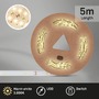 Dekorační - BRILO 2316150 LED pásek, 500 cm, USB, 4W, 500lm, bílé - BRILO - foto 2