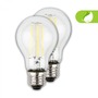 E27 - BRILO 0551005 EEK A 2ks sada E27 LED žárovka, třída A, Filament, 50.000h, 1055lm, 5W, teple bílé světlo, A60 - BRILO - foto 2