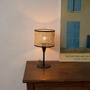 Stolní lampy dekorační - FARO 64317-47 MAMBO S černá/ratan stolní lampa - FARO - foto 2
