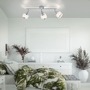 Bodová - LD 15373-17 ACCOR LED stropní svítidlo 3 ramenné lesklý chrom otočné do interiéru - LEUCHTEN DIREKT / JUST LIGHT - foto 2