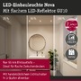 Koupelnová - P 92331 LED vestavné svítidlo 3-krokové-stmívatelné Nova GU10 Flat nevýklopné IP44 3x4,9W 230V stmívatelné 2700K kov kartáčovaný - PAULMANN - foto 2