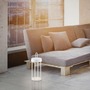 Na stůl - LD 19300-16 ANSELM LED stolní lampa na baterie bílá 28cm dotykový stmívač IP44 zahradní svítidlo 2700K - JUST LIGHT - foto 2