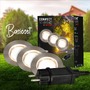 Connect To Shine - BRI 3914032 CONNECT TO SHINE startovací sada Padouk 3ks LED zapuštěných svítidel do země, IP67 - BRILONER - foto 2