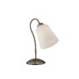 Stolní lampy dekorační - FAN I-1162/L NIK Stolní lampa Lume 1162, nikl, 1 x E14, 21 x 29 cm - FANEUROPE - foto 2