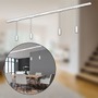 Lištové Briloner 230V - BRILO 8016046 1-fázový lištový systém, kompletní sada, 4x LED závěsná svítidla, bílá - BRILO - foto 2