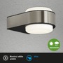 Nástěnná - BRILO 3035-012 LED venkovní svítidlo 14,4 cm 6,5W 650lm nerez ocel - BRILO - foto 2