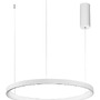 Kruhová - NV 9853683 Závěsné svítidlo PERTINO bílý hliník a akryl LED 48W 230V 3000K IP20 stmívatelné - NOVA LUCE - foto 2