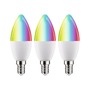 E14 - P 29152 Standard 230V Smart Home Zigbee 3.0 LED svíčka E14 3x5W RGBW+ stmívatelné mat - PAULMANN - foto 2