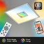 Hranatá - BRILO 7397-014 CCT svítidlo LED panel, RGB centrální světlo, 44,5 cm, 24 W, 2400 lm, stříbrná - BRILO - foto 2
