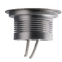 Zapuštěná - FAN LED-IRIDE-R12 Pochozí venkovní LED svítidlo IRIDE DC12/24V stříbrná, hliník, 9x1 W, RGB, stmívatelné, IP67, 12,5 x 6,6 cm - FANEUROPE - foto 2