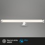 K zrcadlu - BRI 2110118 LED přisazené svítidlo na zrcadlo 52,5 cm 10W 1200lm chrom (starý kód: BRI 2110-118) - BRILONER - foto 2