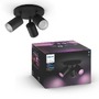 SmartHome Paul Neuhaus - PH 50633/30/P7 Hue Fugato Bluetooth SVÍTIDLO BODOVÉ GU10 3x5,7W 3x350lm 2000-6500K, černá - PHILIPS HUE (915005761601) - foto 2