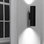 Nepřímé osvětlení - FARO 43751 STAN nástěnná lampa, černá, 2L - FARO - foto 2
