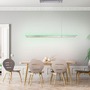 Podélná - PN 2050-95 HELIX LED závěsné svítidlo, barva hliník, dálkový ovladač, RGB, CCT, paměť 2700-5000K - PAUL NEUHAUS - foto 2