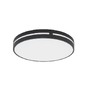 Kruhová - NV 9081210 Stropní svítidlo WHEEL černý hliník a akryl LED 30W 230V 3000K IP20 - NOVA LUCE - foto 2