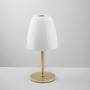 Stolní lampy dekorační - FAN I-ARES-L1-BCO Stolní lampa Lumetto Ares, bílé, 1 x E14, 18 x 36 cm - FANEUROPE - foto 2